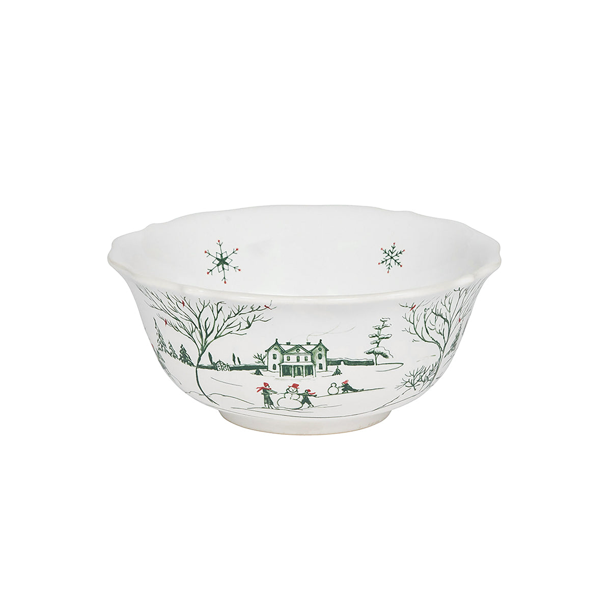 Juliska Country Estate Winter Frolic cereal bowl, Evergreen