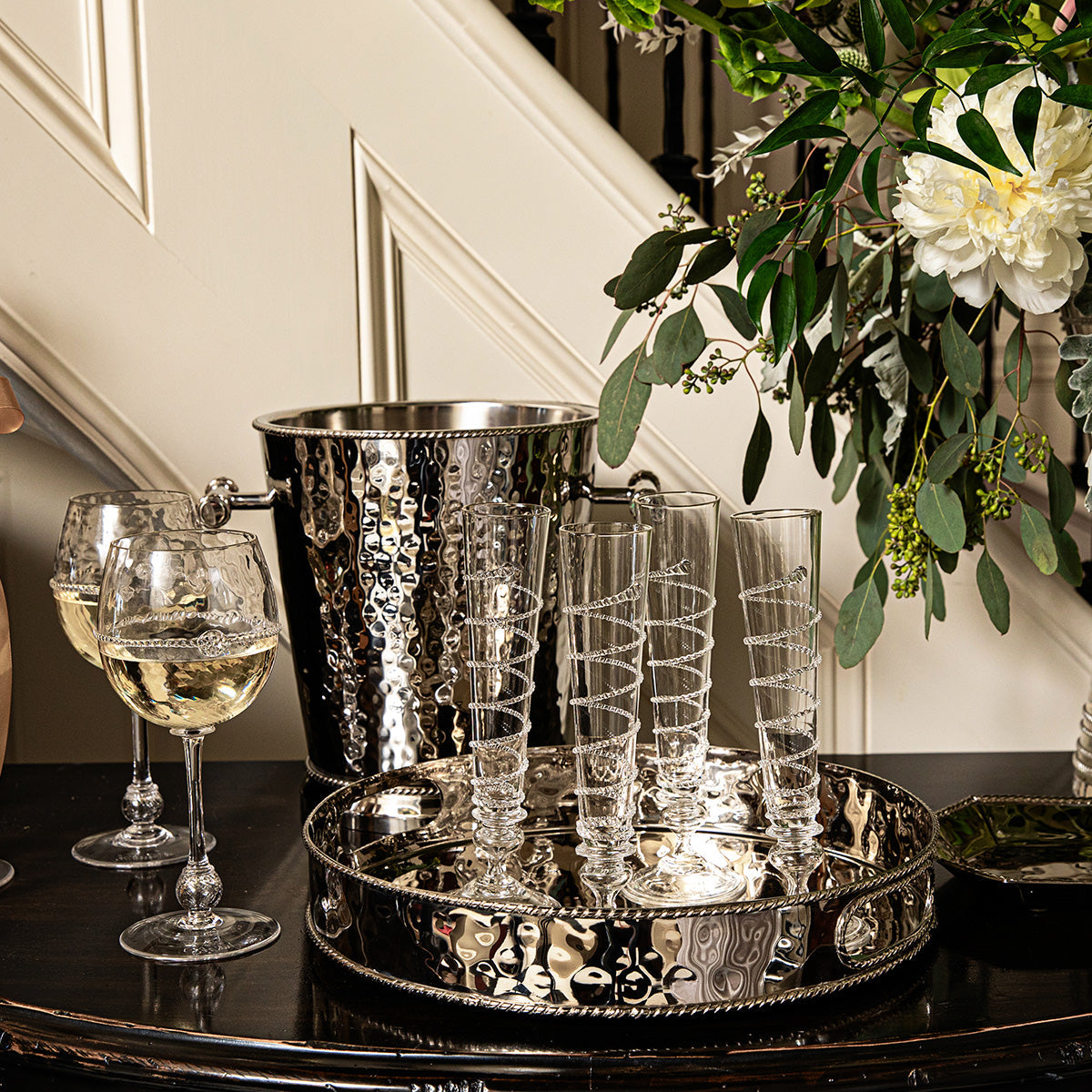 Amalia Pair of Flutes, alternate angle
