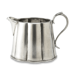 MATCH Britannia fluted pewter creamer