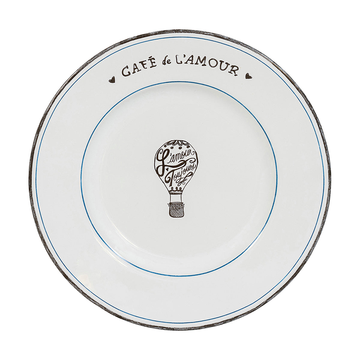 Juliska L'Amour Toujours 16pc Place Setting, detail view