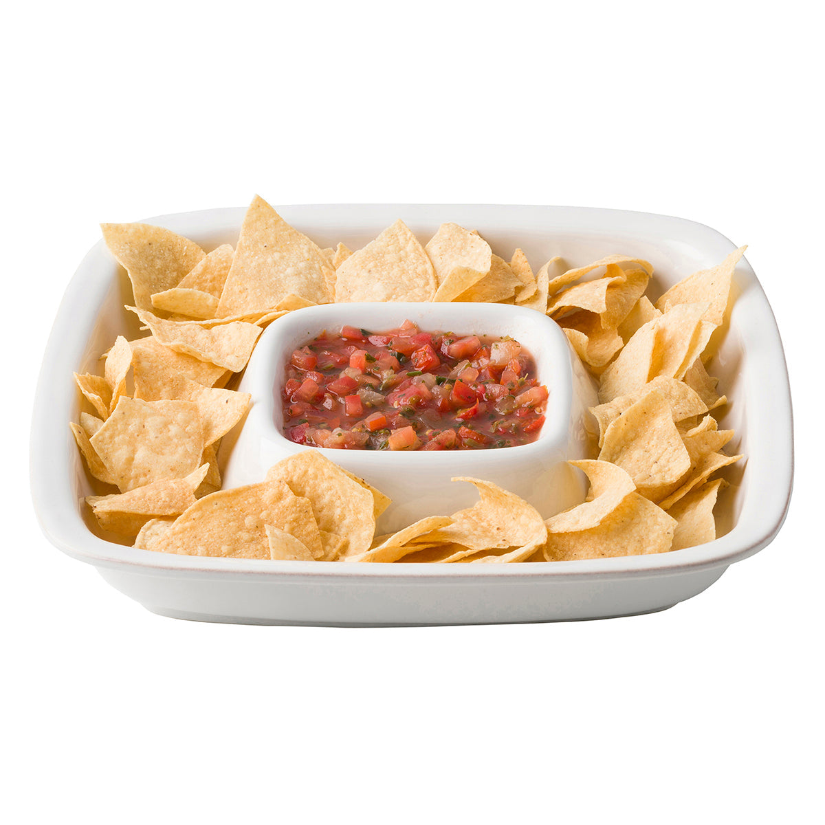 Puro Whitewash Chip 'n Dip, styled table setting