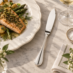 Christofle Albi Silver-Plated Fish Knife Set of 8