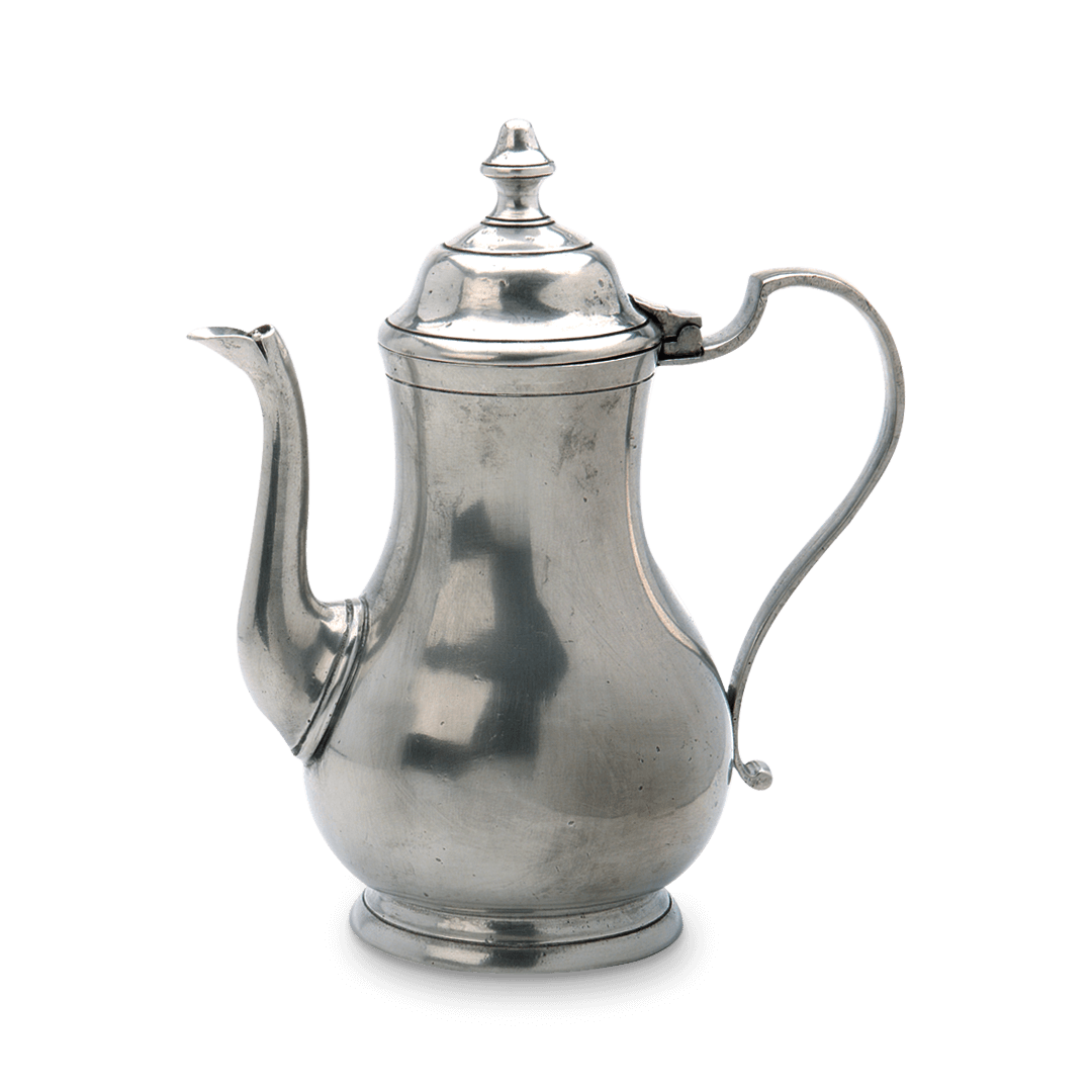 MATCH all-pewter coffee pot