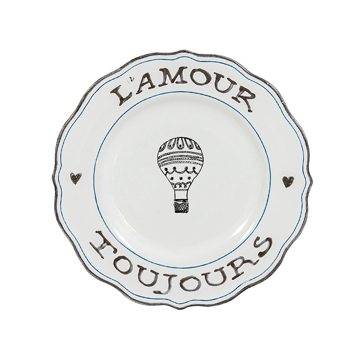 Juliska L'Amour Toujours 16pc Place Setting, alternate angle