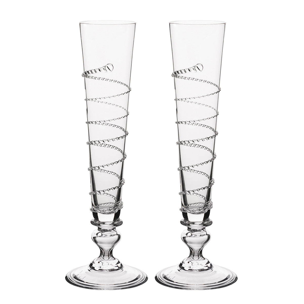 Amalia Pair of Flutes, studio shot