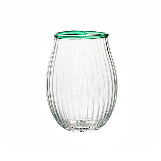 Juliska Nell Stemless Wine Glass - Watercress