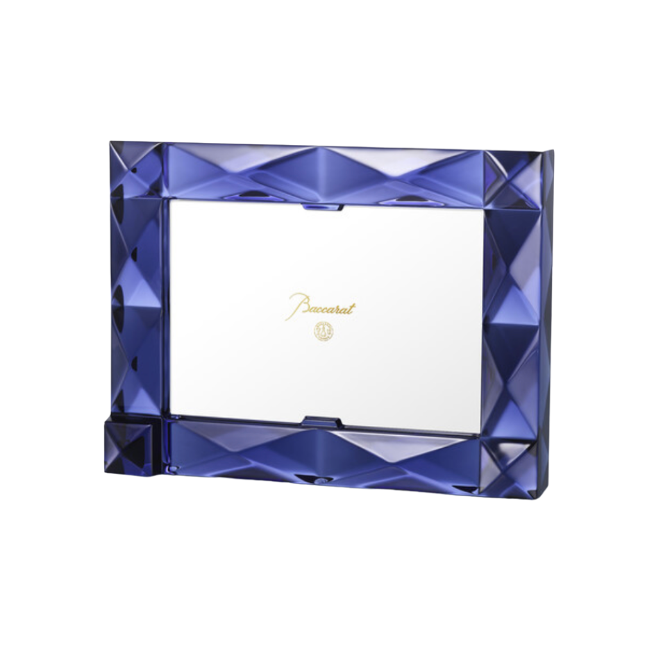 Baccarat Louxor Photo Frame, Midnight