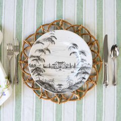Juliska Country Estate Dinner Plate Flint Grey, detail view