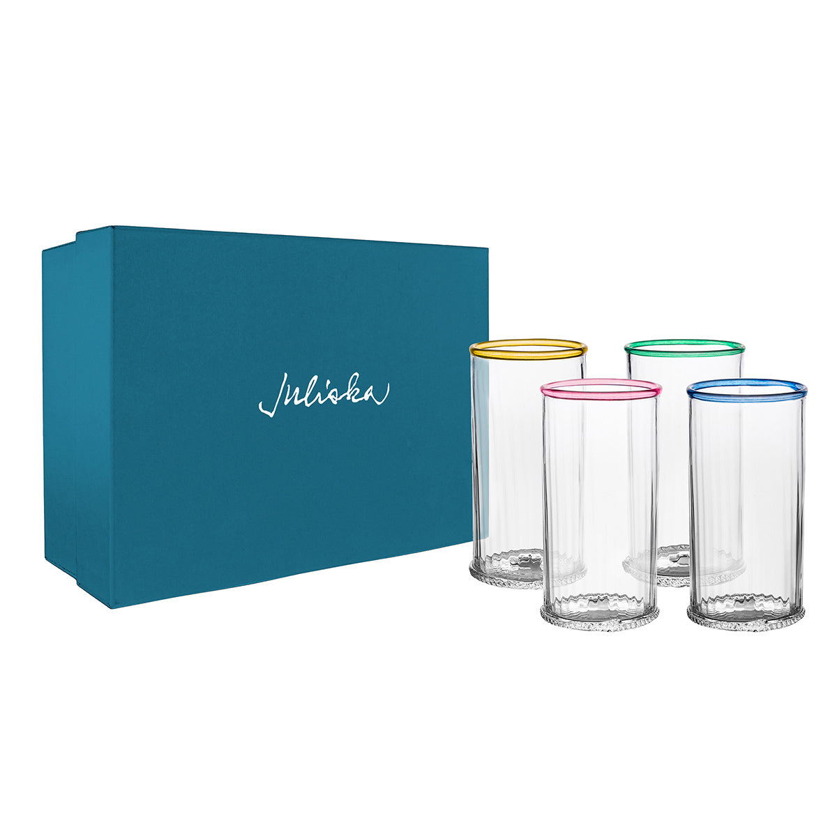 Juliska Nell Highball Set, styled table setting