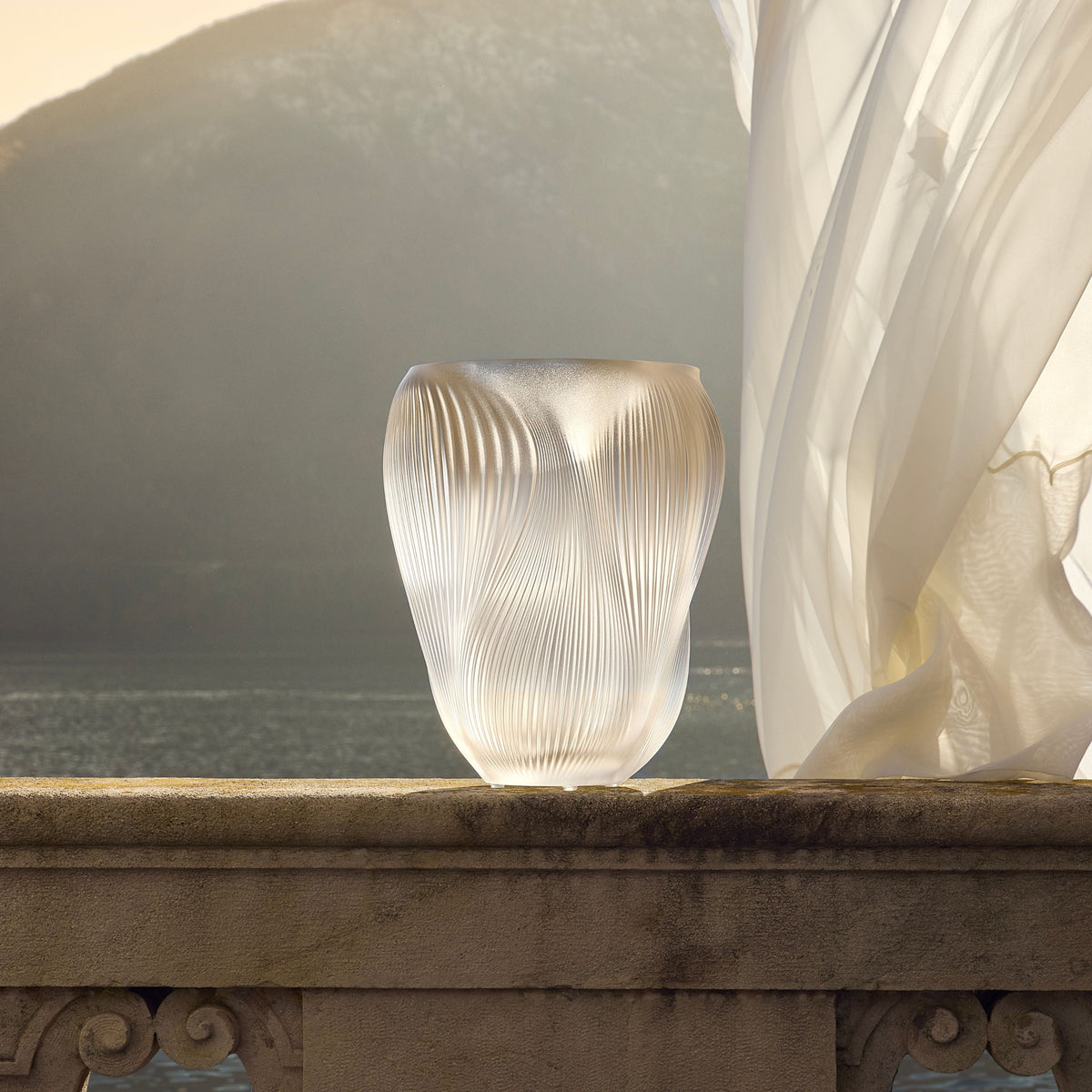 Lalique Alizé Vase — Large