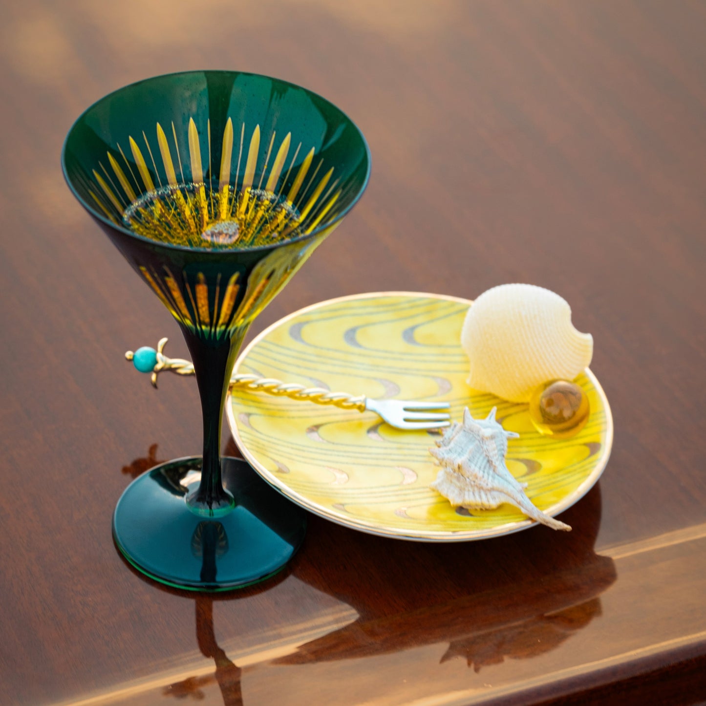Venise Cocktail Forks styled 1