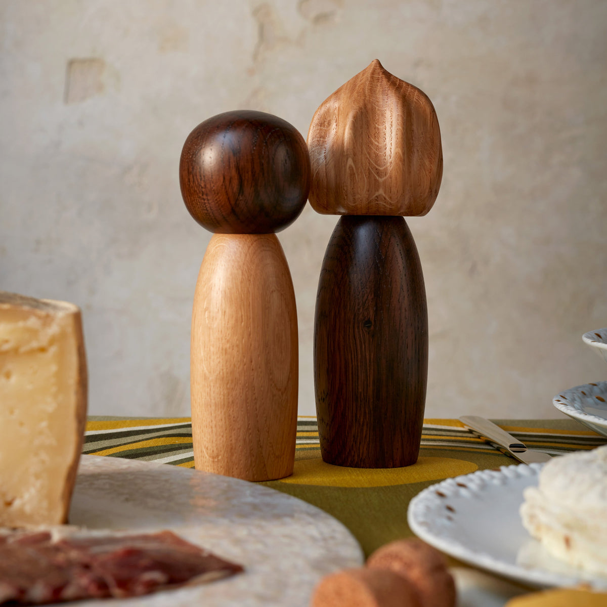 L'Objet Picanto Salt + Pepper Mills Set of 2