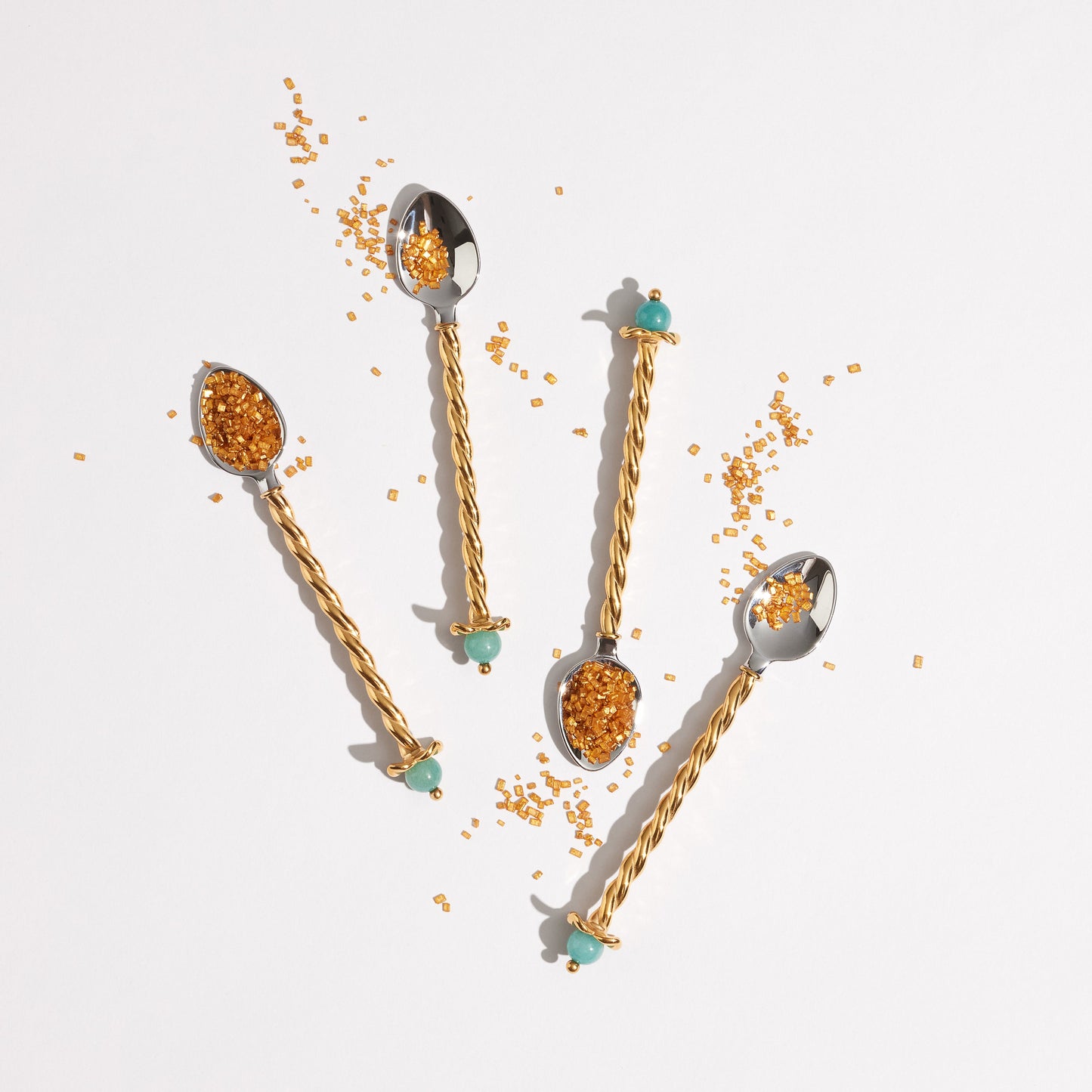 Venise Dessert Spoons styled 2