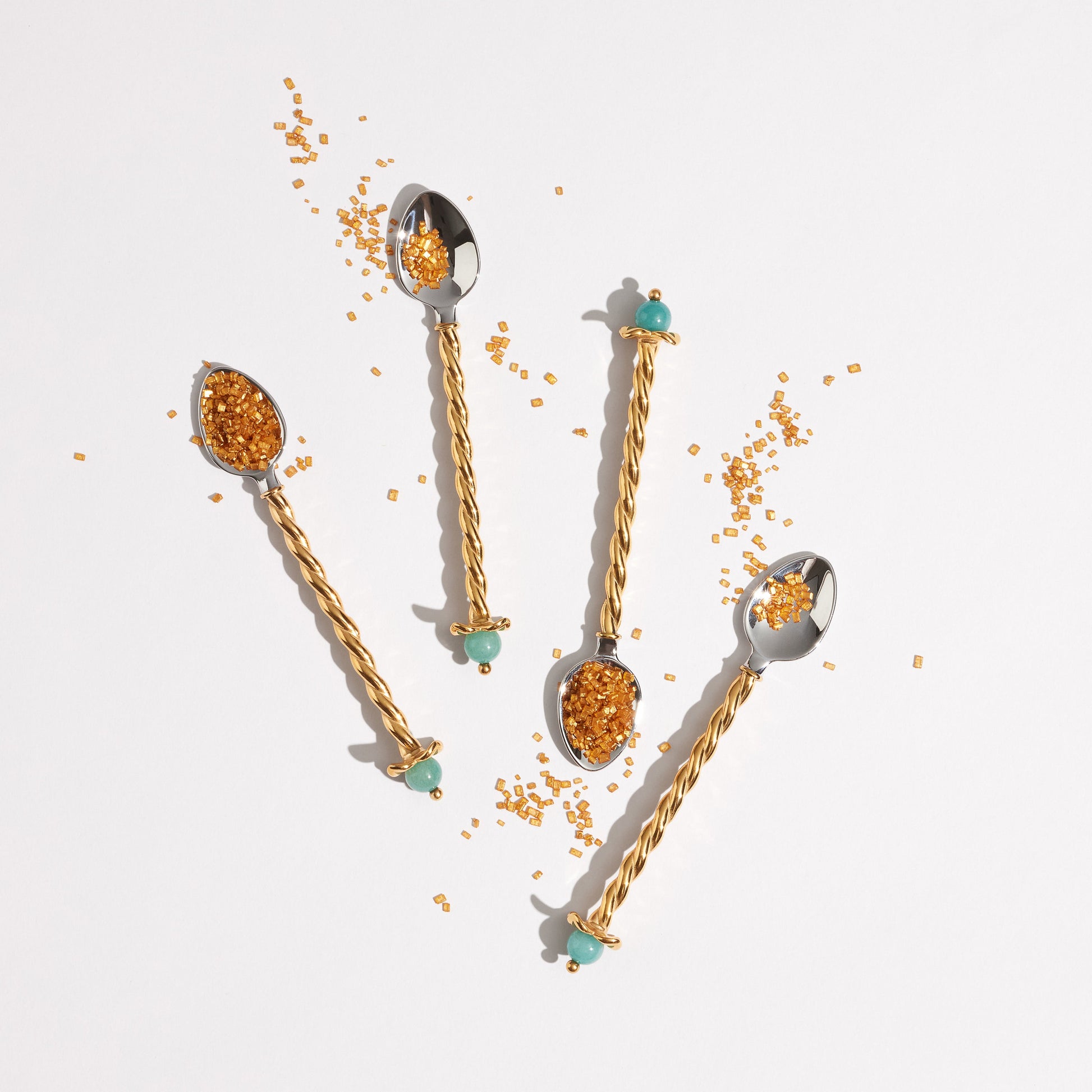Venise Dessert Spoons styled 2