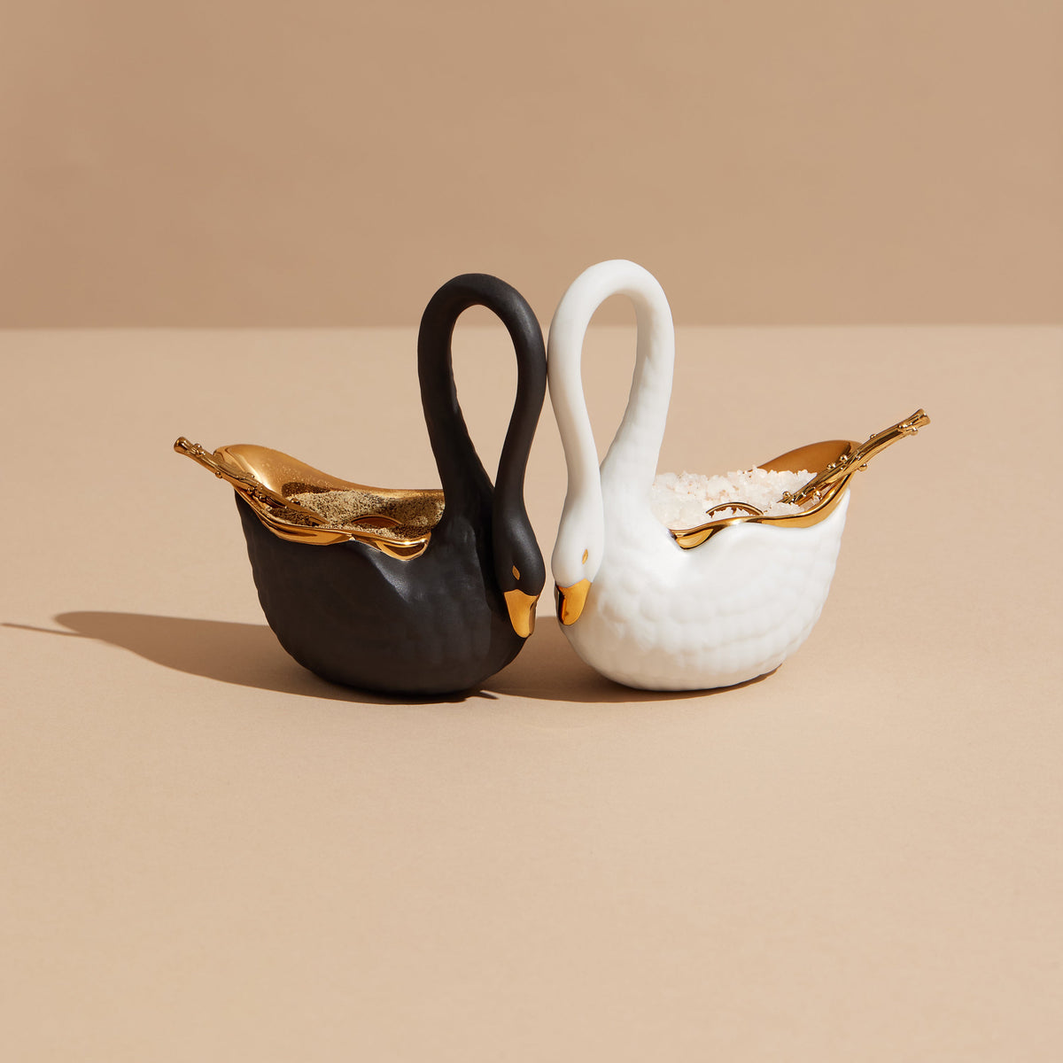 L'Objet Swan Salt Cellar