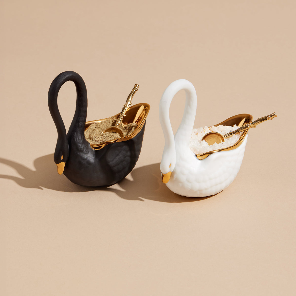 L'Objet Swan Salt Cellar
