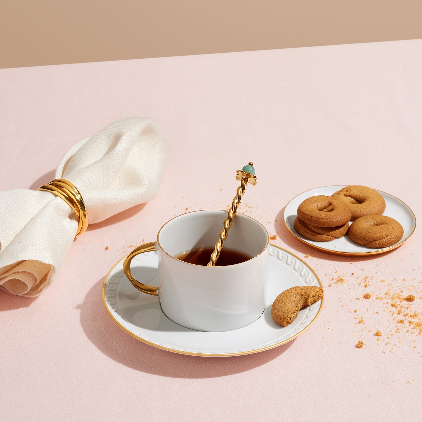 Venise Dessert Spoons styled 1