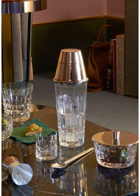 Saint Louis Manhattan Mixology Set – Crystal Cocktail Set with Shaker, Jigger & Spoon