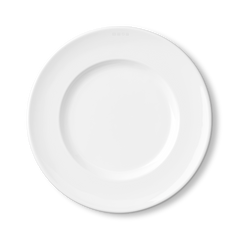 MATCH 1508 dinner plate, white ceramic