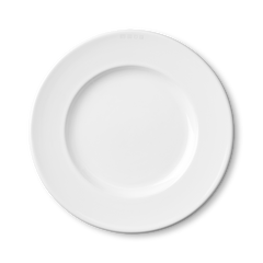 MATCH 1508 salad and dessert plate, white ceramic