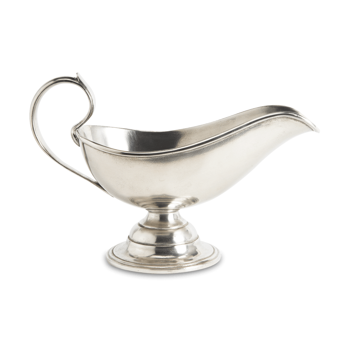 MATCH pewter gravy boat, Large