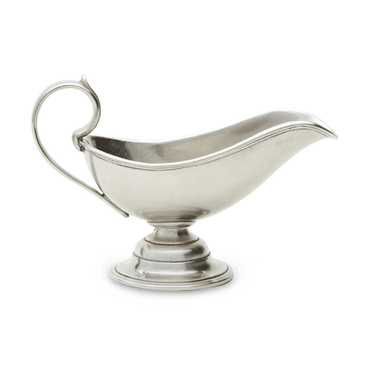 MATCH pewter gravy boat, Small