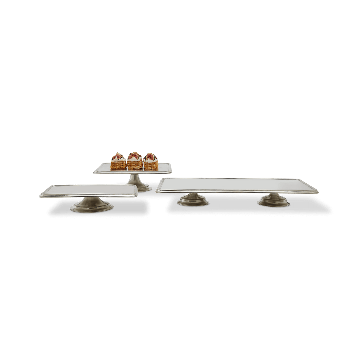 MATCH Milano serving stands in three sizes