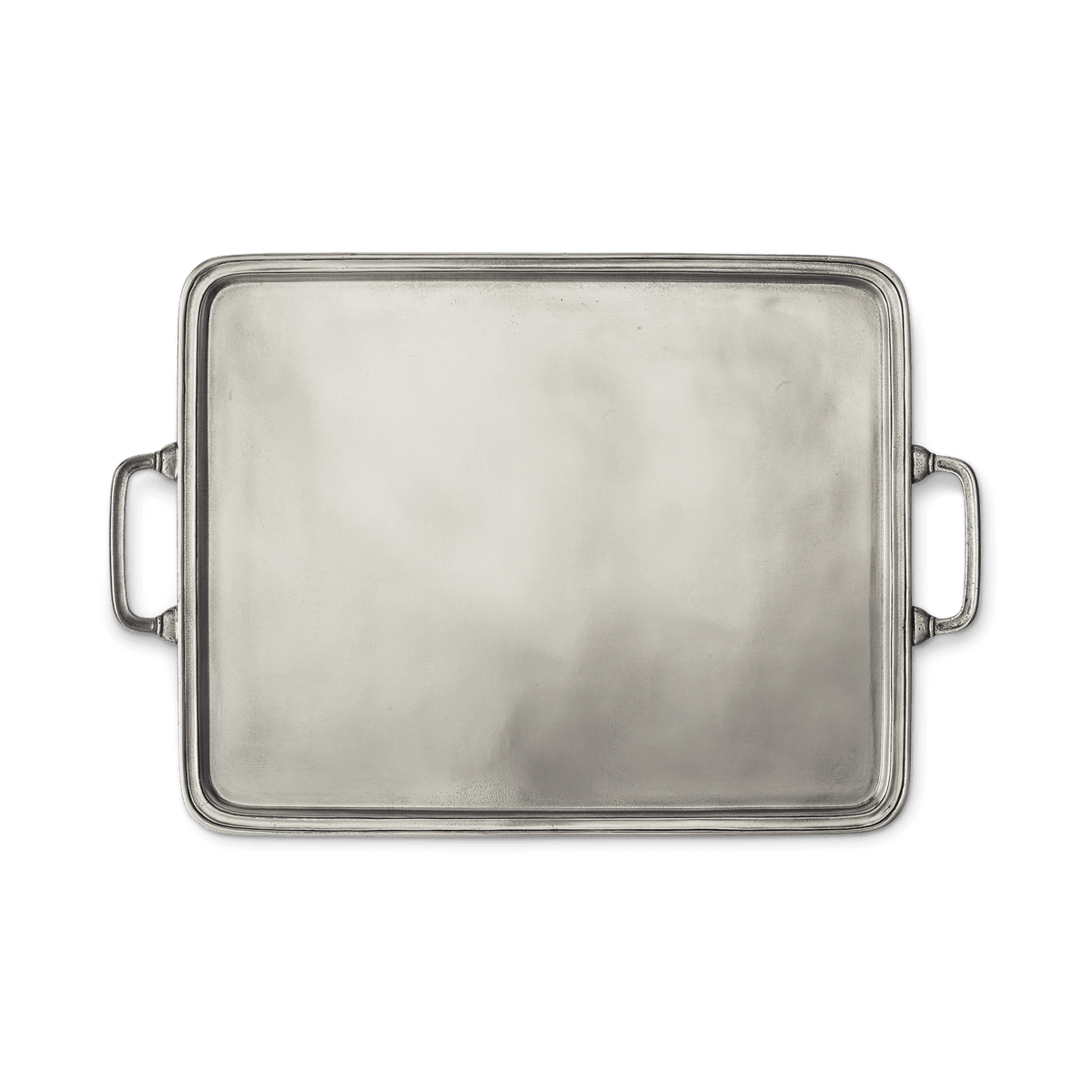 MATCH pewter rectangle tray with handles, X-Large