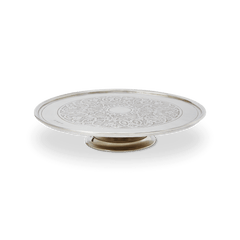 MATCH Venezia engraved pewter cake stand