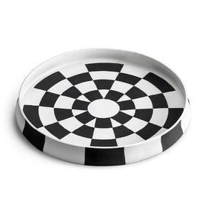 L'OBJET Damier Round Platter