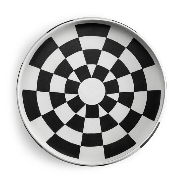 L'OBJET Damier Round Platter