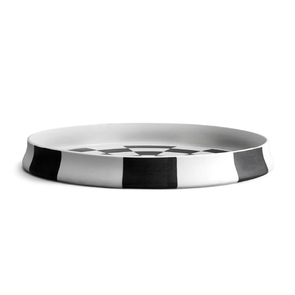L'OBJET Damier Round Platter
