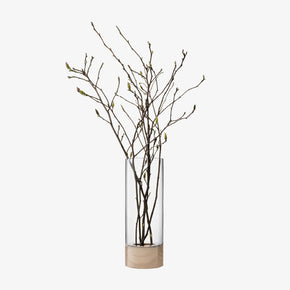 LSA INTERNATIONAL Lotta Vase / Lantern & Ash Base Set of 2