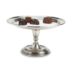 MATCH pewter pedestal tray