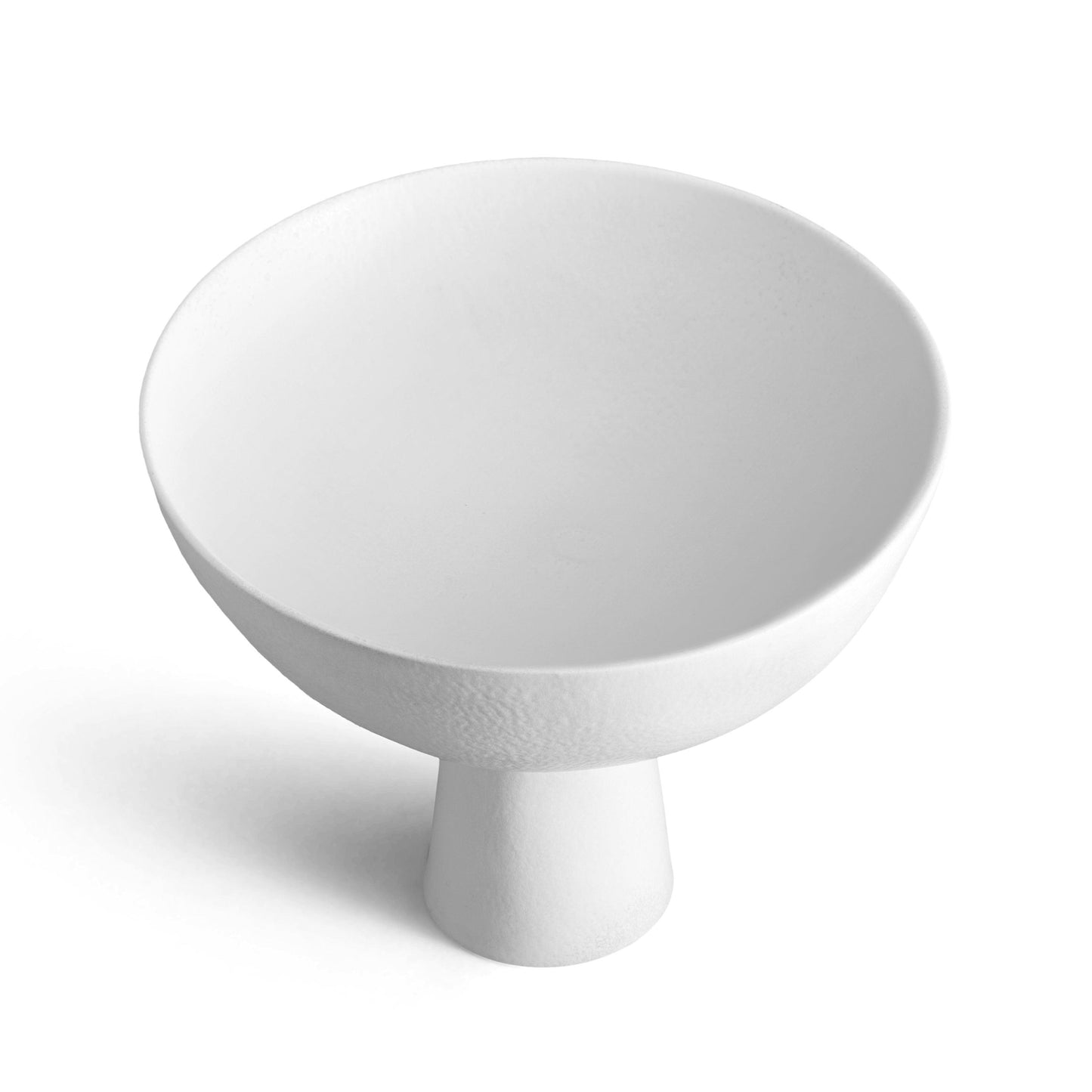 Terra Bowl on Stand Medium Stone 2