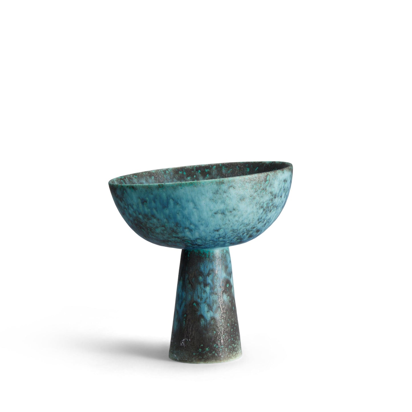 Terra Bowl on Stand Small Bronze 1