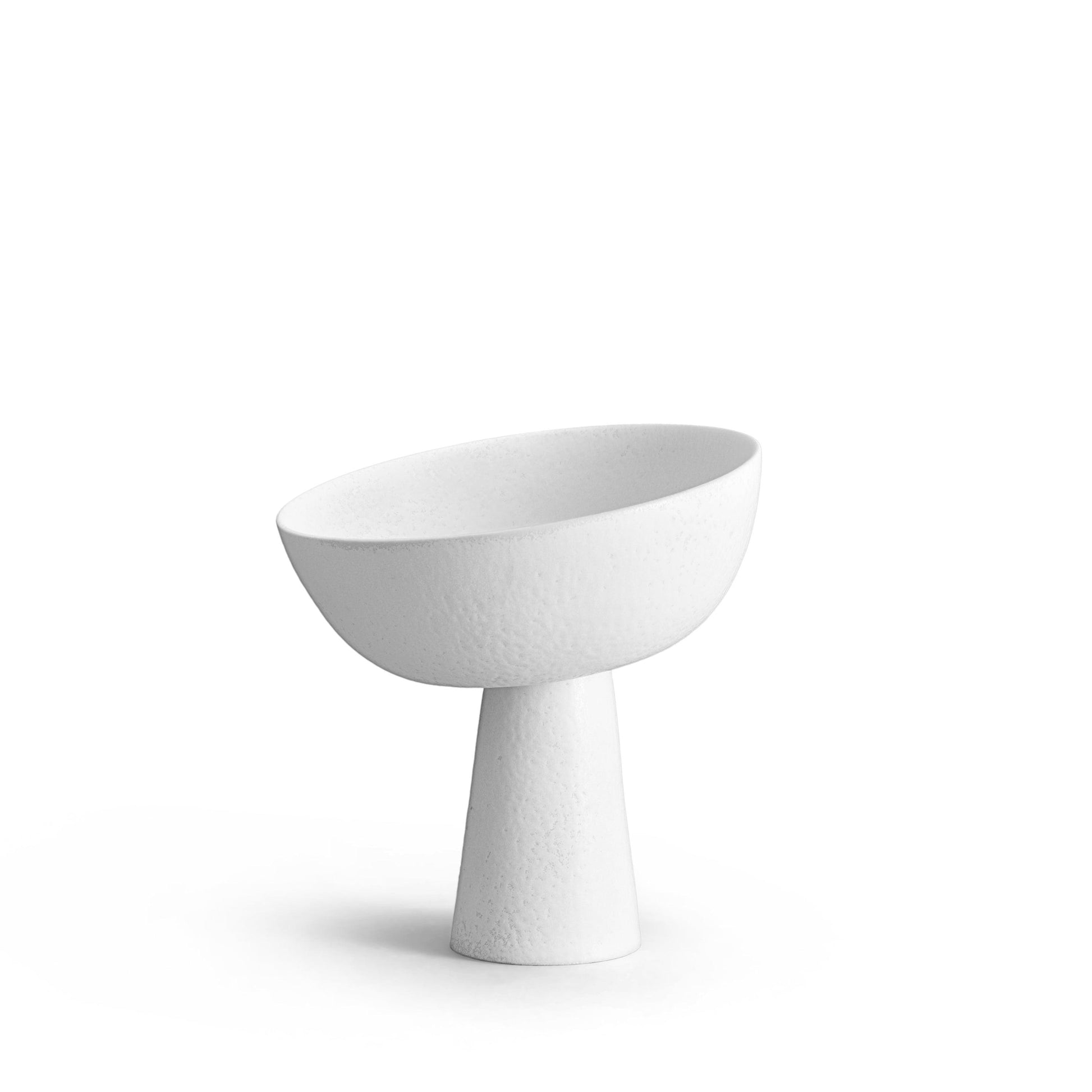 Terra Bowl on Stand Small Stone 1