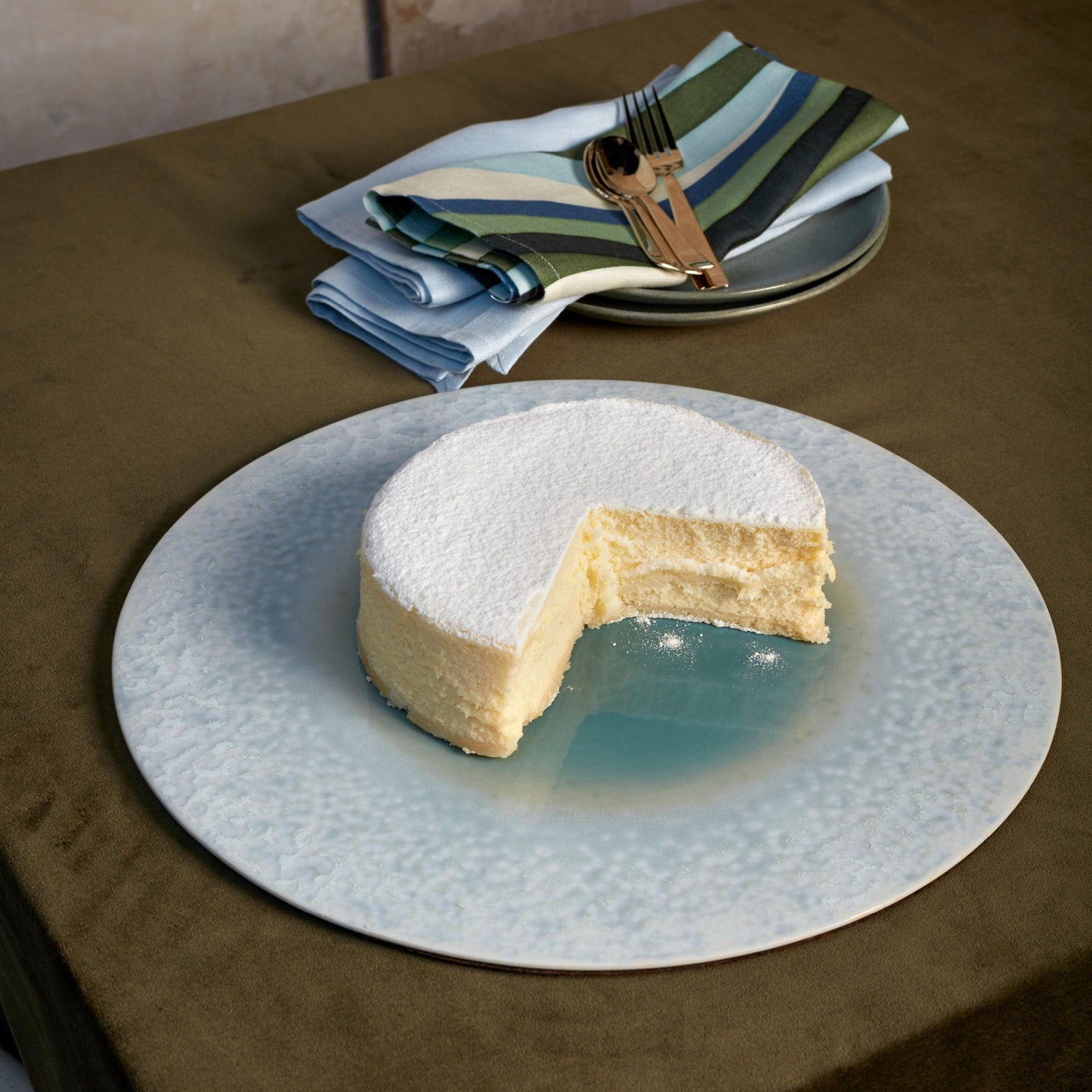 Terra Placemat Platter Seafoam alternate angle