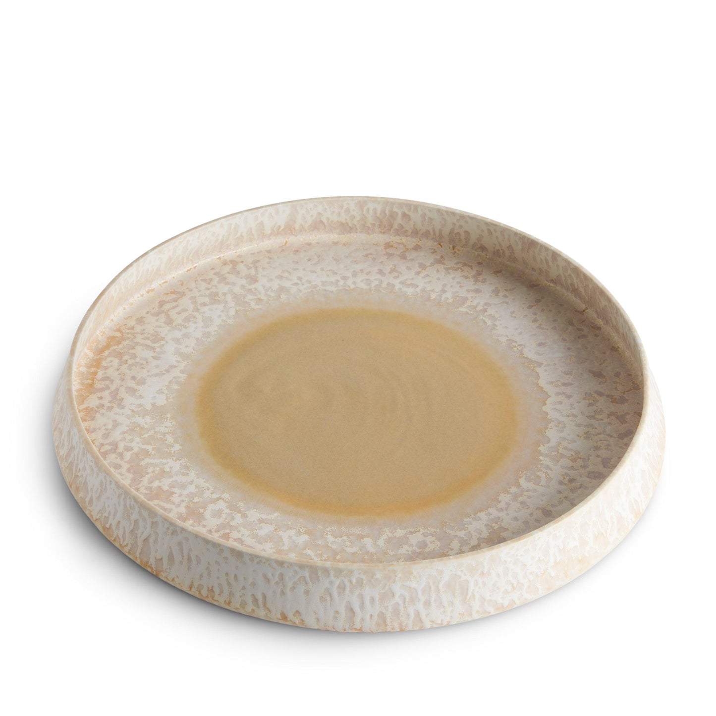 Terra Round Platter Large Dusty Rose 2