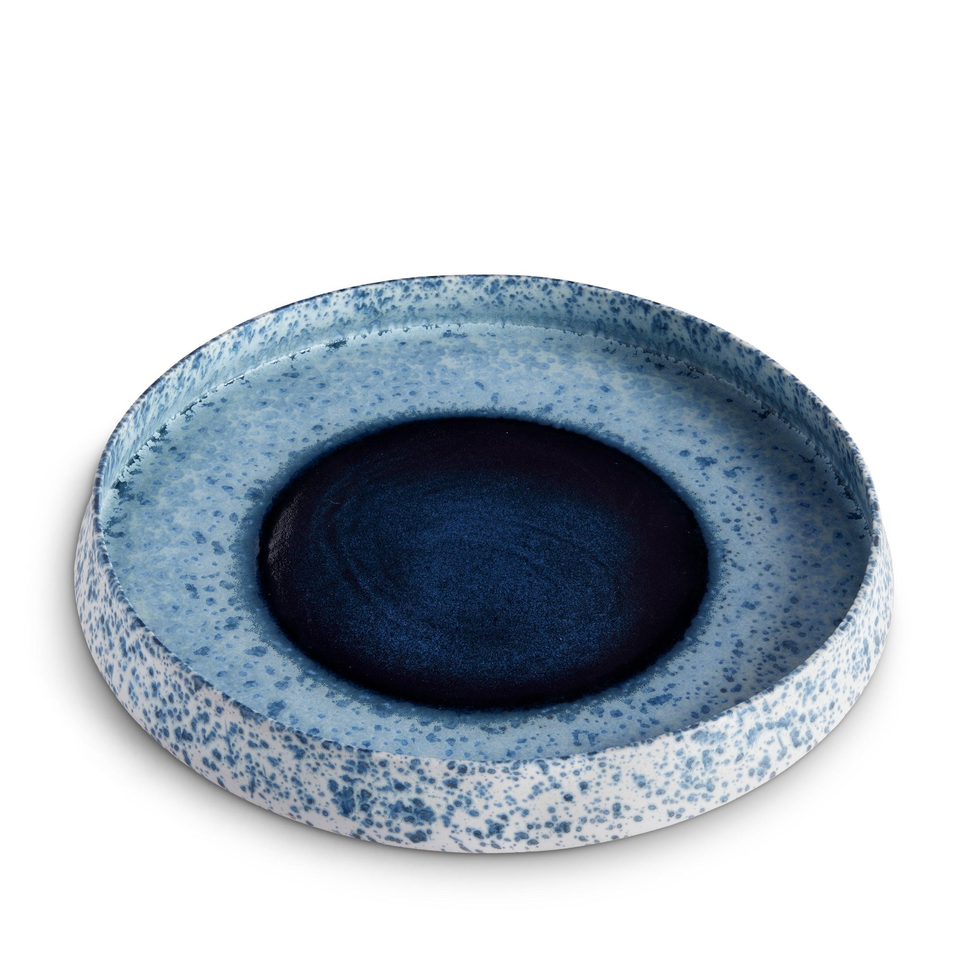 Terra Round Platter Large Navy 2