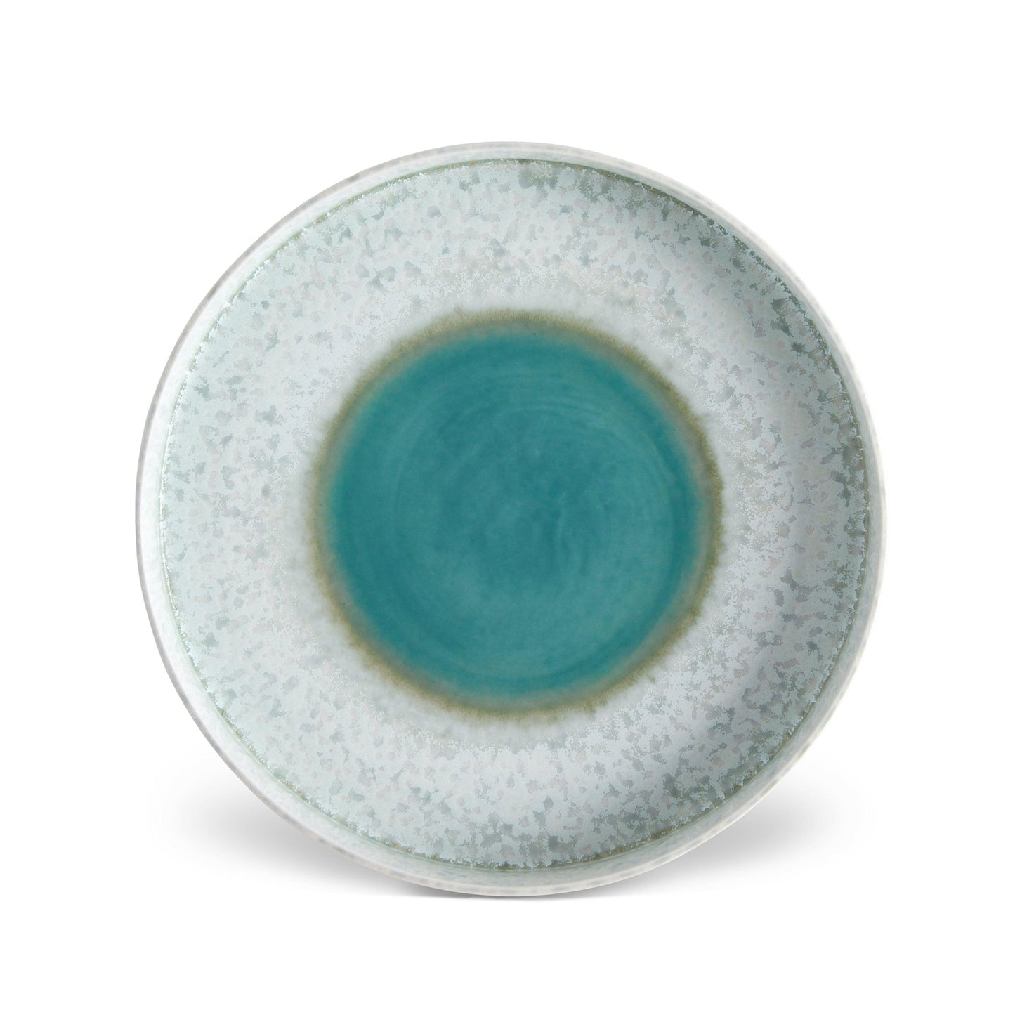 Terra Round Platter Medium Seafoam 1