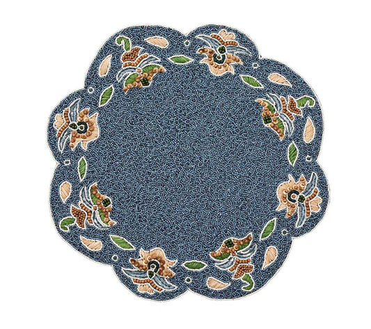 Terraza Placemat in Blue & Multi, Set of 2