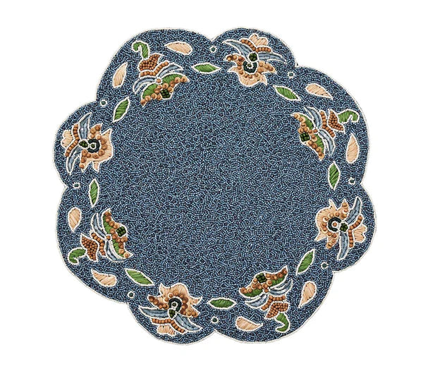 Kim Seybert Terraza Placemat in Blue & Multi, Set of 2
