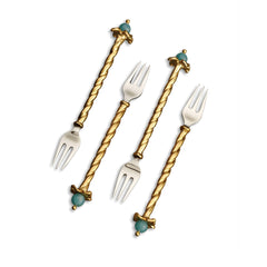 L'Objet Venise Cocktail Forks Set of 4