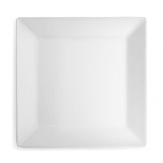 Q SQUARED Diamond Melamine Square Dinner Plate Set of 4