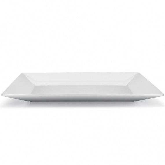 Q SQUARED Diamond Melamine Square Platter Set of 4