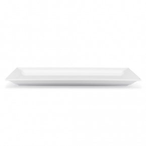 Q SQUARED Diamond Melamine Rectangle Platter Set of 4