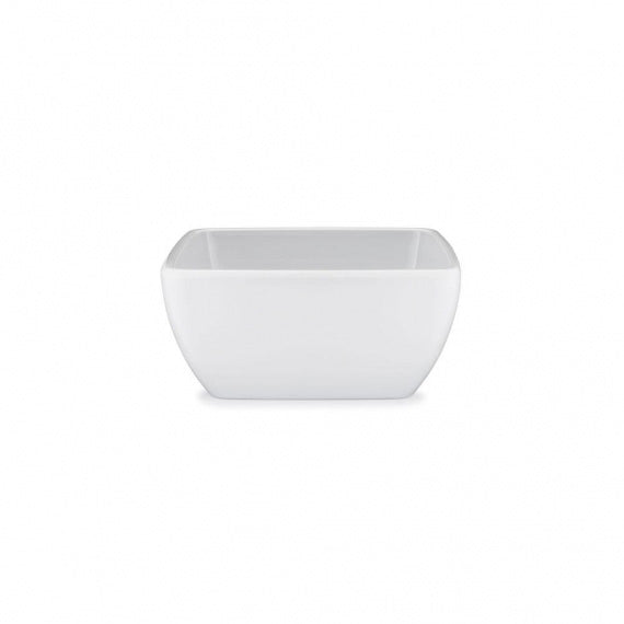 Q SQUARED Diamond Melamine Square Cereal Bowl Set of 8