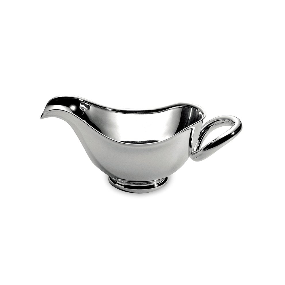 Medium Silver Plated Gravy Boat