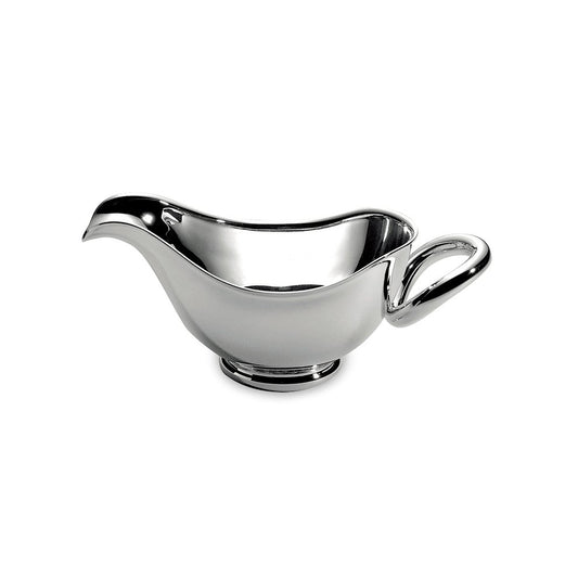 Medium Silver Plated Gravy Boat